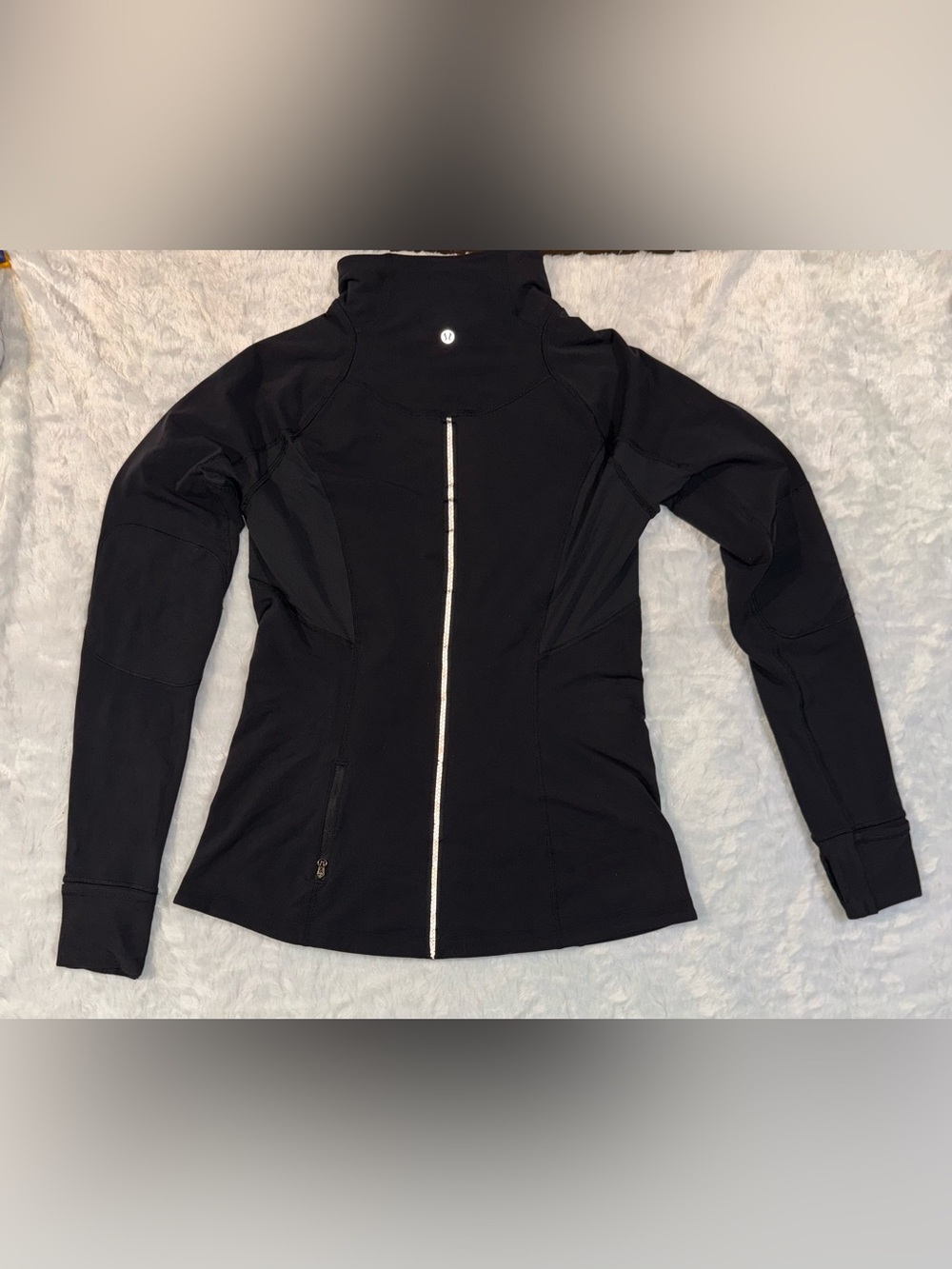 lululemon athletica Black Full-Zip Utility Jacket